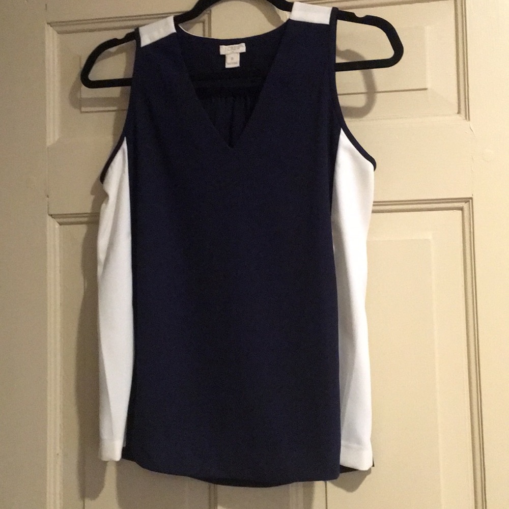 J.Crew dressy sleeveless top